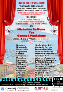 locandina michelino raffone (32 x 46.5 cm)